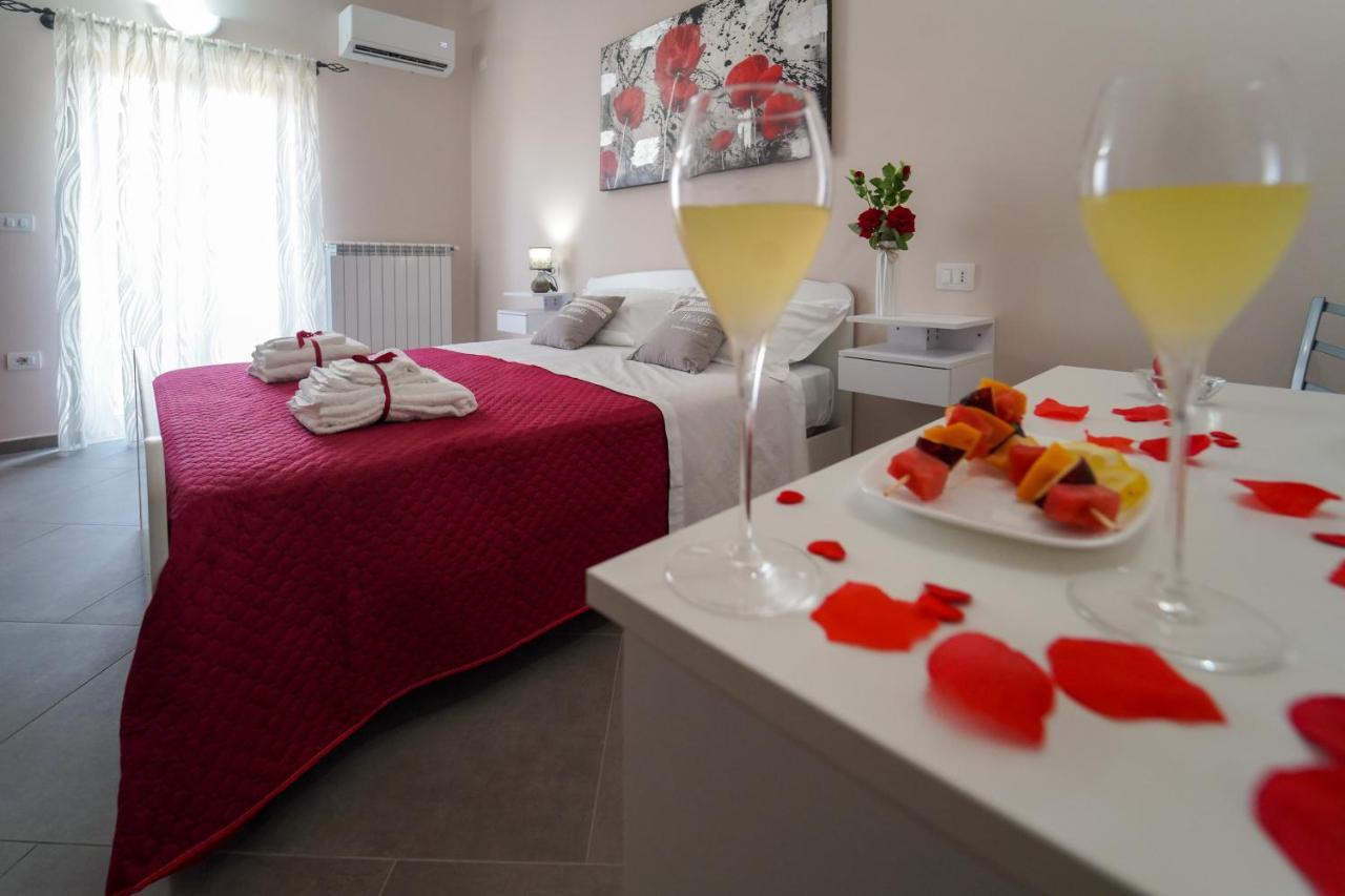 Villa Falcone Alvignano Bagian luar foto